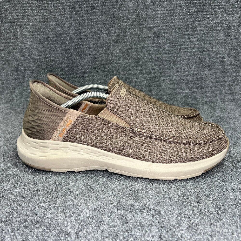 Skechers Slip-ins Parson Ralven Shoes Men's 11WW Taupe Comfort‎ Casual Sneakers